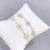 Zircon Bracelet Female Ins Fashion Design Female Friends Sisters Couples Bracelet Online Influencer Refined Bracelet Female