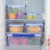 Refrigerator Dedicated Fresh-Keeping Box Food Grade Plastic Large Capacity Fruit Container Microwaveable Heating Commercial Transparent Storage Box