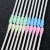 Customized Logo Color round Pointed Spiral Head Makeup Swab Paper Stick Cotton Swab