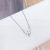 Korean Style Sense of Design Shell Butterfly Necklace Female Clavicle Chain New Simple Temperament Net Red Fashion Ornament Neck Strap