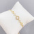 Korean Style Micro-Inlaid 3A Zircon Bracelet Female Shell Letter Adjustable Pull Bracelet Jewelry Source Factory