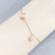 Korean Bracelet Sweet Girly Star Moon Bracelet Fresh Online Influencer Fashion Design Jewelry Wholesale