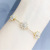 Zircon Bracelet Female Ins Fashion Design Female Friends Sisters Couples Bracelet Online Influencer Refined Bracelet Female