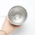 500ml Coffee Cup with Straw Diamond Cut Surface Stainless Steel Coffee Cup Fashion Water Cup