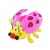 [First Launch on the Whole Network] TikTok Night Market Popular Rope Electric Universal Flash Beetle LADYBIRD Toy Beetle