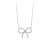 Japanese and Korean New Bow Necklace Women's Micro-Inlaid Diamond Clavicle Chain Temperament All-Match Accessories Women's Jewelry Jewelry