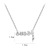 Internet Celebrity Live Broadcast Same Angle Letter Necklace Female New Japanese and Korean Style Internet Celebrity Same Clavicle Chain Ornament