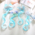 Children's Color Wig Curly Hair Girl Braid Hair Extension Colored Roll Song Horse Tail Hair Bow Headdress Suitable for Girls
