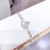 Gold Plated Fashion Sweet Swan Bracelet Korean Style Rhinestone Pearl Versatile New Bracelet Ornament One Piece Dropshipping