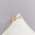 Korean Style Fashion Double-Layer Twist Shape Ring Personalized Opening Middle Finger Ring European and American Style Korean Street Cool Ring