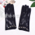 2021 New Autumn and Winter Warm Gloves Fashion Snakeskin Leopard Four-Finger Plum Touch Screen Women's Gloves