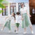 Parent-Child Clothing Summer Clothing a Family of Three Hanfu 2021 Boys and Girls Mother-Daughter Suit Mother-Child Mother-Daughter Matching Outfit Skirt Wholesale