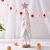 Pink Big Leaf Christmas Tree Wool Felt White Mini Christmas Tree Ornaments Christmas Decorations Christmas Gifts