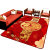 Autumn and Winter New Year of the Ox Festive Living Room Fu Character Carpet Bedroom Bedside Full Carpet Corridor Door Mat Customization