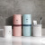 Portable Travel Toothbrush Box Couple Expression Tooth Cup Toothpaste Storage Wash Cup Suit Tooth Set Box