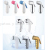 Handheld Toilet Health Faucet Spray Gun Set Bathroom Booster Handheld Nozzle Water Gun Flusher