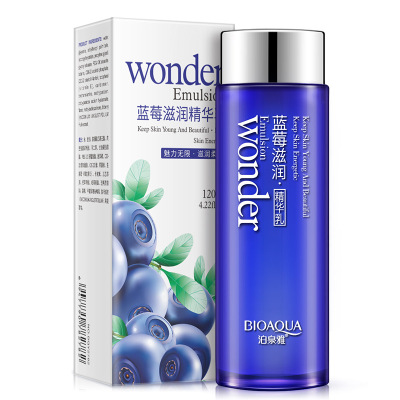 Bioaqua Blueberry Lotion Hydrating, Moisturizing and Oil Controlling Brightening Skin Nourishing Shrink Pores Autumn and Winter Facial Care Wholesale
