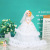 New Stall Doll Golden Five-Pointed Star Three-Layer Wedding Dress Princess Doll 50cm Oversized Barbie Girl