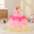 47cm Four-Layer Color Match Wedding Dress Doll Girl Dance Training Class Children Gift Barbie Doll Stall
