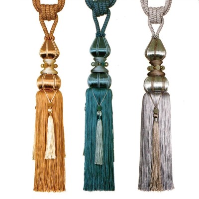 Curtain Bandage Rope Curtain Tassel Tassel Strap Hanging Ball Decorative Buckle Curtain Accessories Factory Direct Sales