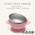 Baby Whale Snack Catcher Baby Stainless Steel Water Injection Tableware Set Suction Cup Solid Food Bowl Soup Baby Bowl With Straw