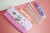 Cartoon Creative Pencil Case Girl Heart PU Leather Pencil Case Portable Large Capacity Student Stationery Zipper Pencil Case Pencil Bag