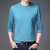 2021 Spring New Men's Long-Sleeved T-shirt Solid Color round Neck Bottoming Shirt Long-T-Shirt Men's Clothing for Middle-Aged Dad