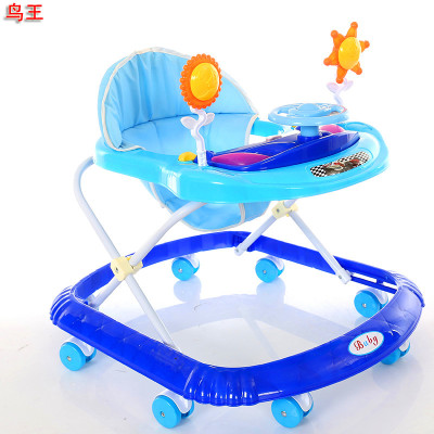 Baby Walker Anti-Rollover Baby Walker Foldable Baby Walker