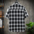 Plaid Shirt Men's Short-Sleeved Summer New Cross-Border Men's Clothing Wholesale Youth Korean Fashion Loose Cotton Shirt