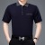 Popular Wholesale 2019 Summer New Middle-Aged and Elderly Men's Slim Fit Polo Collar Solid Color Business Casual Short Sleeve T-shirt