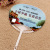 Customized School Enrollment Pp Fan Real Estate Promotion Jewelry Advertising Fan Plastic Large Rubber Fan Customized