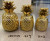 Creative Electroplating Pineapple Decoration Fruit Decoration Crafts Gold Decorative Flower Vase Ornaments Vase Ornaments