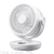 New Air Circulator Household Mini Shaking Head Desktop Fan USB Charging Remote Control Little Fan