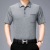 Factory Direct Sales Summer New Dad Wear Short Sleeve Solid Color Real Pocket Pullover Lapel Simple Casual Men's T-shirt