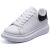2021 Summer New McQueen White Shoes Men's Korean Style All-Matching Trendy Casual Platform Height Increasing Couple Sports Board Shoes