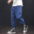 Oversized Jeans Men's Baggy Jogger Pants Pluse Size Men's Clothing Trendy Summer Men's Pants Cropped Ankle Banded Daddy Pants