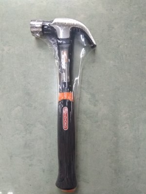 14Oz Nail Hammer Carpenter's Hammer Fiber Handle Durable Non-Slip