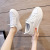 Women's Genuine Leather Shoes Spring/Summer 2021 New Women's Shoes Hidden Heel Platform White Women's Shoes Korean Sports Women's Casual Shoes