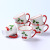 Ceramic Tea Set Fresh Tea Set Party Home Party Available Ceramic Cup Tea Set in Stock Can Be Customized