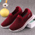 Sports and Leisure Flying Woven Women's Shoes Breathable 2021 New Old Beijing Cloth Shoes Women's Single Shoes Running Light Mom Shoes Wholesale