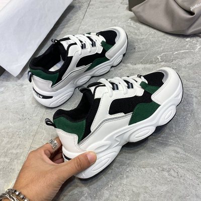 Dad Shoes Women's Shoes Student 2021 Spring New Casual Internet-Famous Skateboard Shoes Comfortable Platform Sports Shoes Trendy