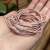 Simple Ins Tie-up Hair Rubber Headband Head Rope Four-in-One Knotted Basic Style Hair Rope Wholesale Hair Ring