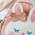 Korean Style Children's Bags 2021 Summer New Squinting Bunny Chest Bag Canvas Shoulder Crossbody Children Coin Purse