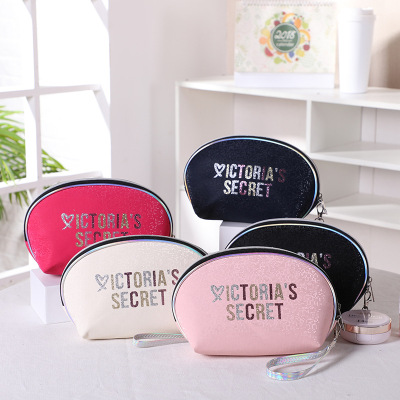 2021 New Portable Cosmetic Bag PVC Waterproof Bag Cosmetic Storage Bag out Carrying Travel Clutch