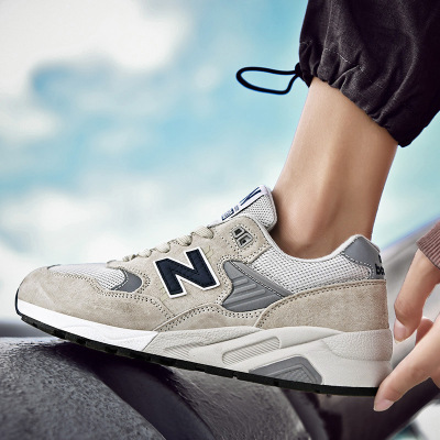 2021 Spring and Autumn New Bailun Cool Running Nb580 Men's Shoes Women's Sports Shoes NB Official Authentic Products Running Shoes New Balance Shoes