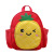 Wholesale Customized Children's Kindergarten Small School Bag New Korean Style Cute Fruit Backpack Baby Cartoon Snack Pack