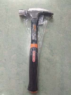 14Oz Nail Hammer Household Woodworking Hammer round Head Non-Slip Hardware Tools