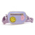 2021 Summer New Children's Bags Cute Smiley Face Pu Shoulder Bag Candy Color Bright Surface Crossbody Accessories Coin Purse