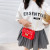 Korean Style 2021 Summer New Children's Bags Pearl Hand Silicone Bag Girls' Shoulder Crossbody Diamond Coin Purse