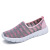 Summer Women's Shoes 2021 New Breathable One Pedal Loafers Casual Pregnant Women's Shoes Mesh Sports Walking Shoes